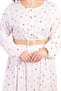 White & Pink Printed Maxi Dress - 4