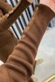 Noa Noa Snap Fastener Knitwear Set - Brown Brown - 7
