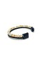 Certified Genuine Leather Citrine 6mm Natural Stone Bracelet - Magnetic Lock - 6