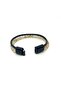 Certified Genuine Leather Citrine 6mm Natural Stone Bracelet - Magnetic Lock - 3