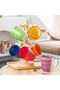 6 * 360ML Bonita Multicolour Set of 6 Mugs - 6