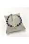 Certified Starfish Zircon Apparatus Amethyst - 6mm Natural Stone Bracelet - Adjustable Size - 3