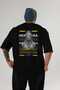 Hera 1 Mythology Back Printed Black Oversize T-Shirt Men Women Cotton Crew Neck Tshirt - 2