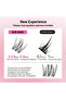 MIX Self-Adhesive Eyelash Clusters, Press-On Eyelashes 11-12 mm Natural Manga-Style Cluster Lashes, - 5