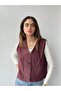Design Vest for Women in Brick Color - 7