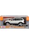Motor Max 1:24 Bmw X5 Diecast Model Car - Metal Collectible Vehicle - Silver Gray - 5