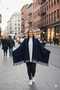 Women's Winter and Seasonal Fringed Knitwear Shoulder Shawl - 2
