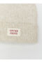 Text Embroidered Girls' Beret from Uzg Store for Style Enthusiasts - 3