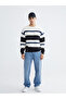 Sparkling Choices from Shining Store Zero Roba Collar Striped Men's Knitwear Sweater - 2