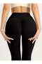 High-Waisted Lycra Long Leggings with Gathered Back, Yoga Leggings