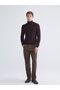 Esvab • Modern & Distinctive Fisherman Roba Collar Long Sleeve Men's Knitwear Sweater - 2