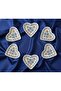 Sevgililer Günü Kalp Tabak,Handmade Ceramic Heart Plate for Valentine's Day - Traditional Ottoman Decorations - 4