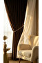 Dark Brown Velvet Msi Curtain Panel – 1/2,5 Medium Pleat Li (V-9) (Gift with the Purchase) - 5