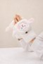 Cute Lamb Figured Plush Fingerless Gloves – Ultra Soft & Warm Winter Gloves