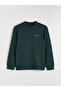 Mg Trenden Petrol Crew Neck Embroidered Men's Sweatshirt - 5