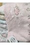 Bamboo Embroidered Lace 50X90 cm 6 Pieces Hand and Face Towels - 5