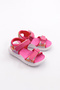 Pink Girls Paris Velcro Kids Sandals - 2