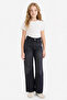 100% Cotton 90's Wide Leg Wide Leg Jean Pants for Girls G4647A826Sp - 2