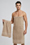 2-Piece Luxury Bath & Hand Towel Set |   100% Cotton Soft Textured Striped |   Hamam Seti | - 7