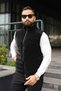 New Season Knitwear Detailed Nova Fabric Men's Puffer Vest - 3