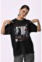 Design Itachi Uchiha Sasuke Uchiha Printed Unisex Oversize Naruto Anime Series Character T-Shirt - 2