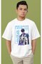 Design Solo Leveling Sung Jin Woo Printed Unisex Oversize Anime Character T-Shirt