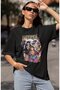 One Piece Monkey D. Luffy Roronoa Zoro Printed Unisex Oversize Anime Series Characters T-Shirt - 2