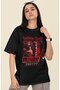 Design Uchiha Itachi Printed Unisex Oversize Naruto Anime Series Character T-Shirt - 2