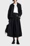 Regular Fit Hooded Coat with Snap Buttons and Zipper Closure Mont Ew003911 Af22803 Uc00