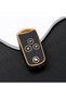 Honda Compatible Civic, Jazz, C-Rv, H-Rv, C-Rz, Accord, 3 Keys Gold Edge Tpu Key Case Cover (Black)