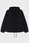 Regular Fit Hooded Coat with Snap Buttons and Zipper Closure Mont Ew003911 Af22803 Uc00 - 2