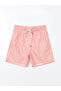 Nevavm Short Length Striped Men's Swim Shorts with Difference - 5
