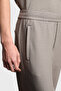 Cotton Blend Regular Fit Logo Regular Waist Trousers Men's Pants Em004535 Af1370 - 4
