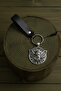 Odins Warrior Design Real Leather Keychain Black Genuine Leather Keychain Fashion Keychain