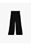 Basic Buttoned Trousers with Pocket Detail - 3