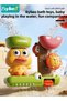Baby Bath Toy Set, Toddler Duck Bath Toys, Kids Shower Toy, Bathtub Playset, plus 4-piece Duck Toy+ - 2