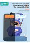 Kids Watter Bottle, 316 Stainless Steel Vacuum Cup, Insulated cup with Temperature Display and Silicone straw, Thermos Water Bottle with Strap, Leakproof Water Bottles for Travel and School, 580ml - 4