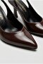 Élise Series Women's Pointed-Toe High-Heeled Slingback Shoes - 5