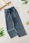 My Little One's Stoned Jeans with Elastic Waist - Blue