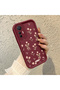 Mi 12 Lite Compatible, Stylish Flower Patterned Silicone Phone Case