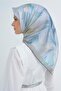 Silk Scarf 2026 Summer - 9519-03 Baby Blue Sura - 5