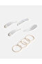 Girls White Hair Band Set - 6