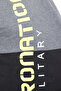 Mode XL Large Size Men's Parted Polo Collar T-Shirt 25318 Antra Melanj - 3