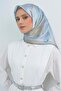 Silk Scarf 2026 Summer - 9519-03 Baby Blue Sura - 3