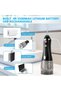 Water Dental Flosser, Cordless Oral Irrigator, Rechargeable Teeth Cleaners for Braces Oral - 4