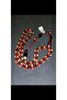 Fire Amber Prayer Beads with Red Reflection - 3
