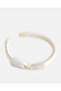 Girls White Hair Band Set - 2