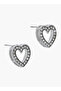 Set of 4 Jewellery Set with Embellished Heart Design - 7