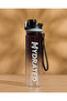 Black And White Clear Ombre Water Bottle (1000ml)