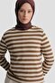 Striped Basic Badi White - 2